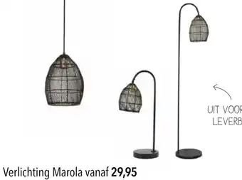 Pronto wonen Verlichting Marola aanbieding