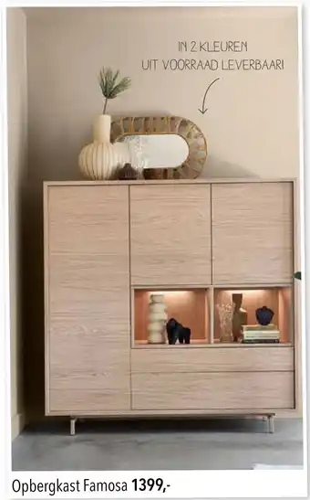Pronto wonen Opbergkast Famosa aanbieding