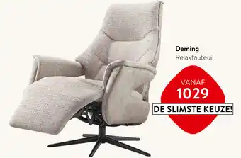 Profijt Meubel Deming Relaxfauteuil aanbieding
