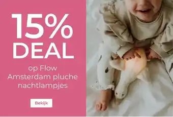 Prenatal Flow Amsterdam pluche nachtlampjes aanbieding