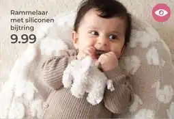 Prenatal Rammelaar met siliconen bijtring aanbieding