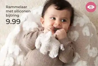 Prenatal Rammelaar met siliconen bijtring aanbieding