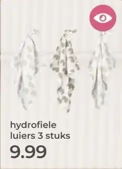 Prenatal hydrofiele luiers aanbieding