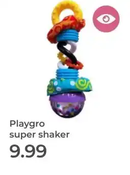 Prenatal Playgro super shaker aanbieding