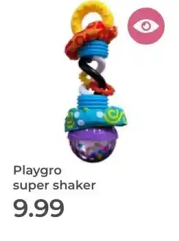 Prenatal Playgro super shaker aanbieding