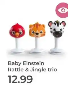 Prenatal Baby Einstein Rattle & Jingle trio aanbieding