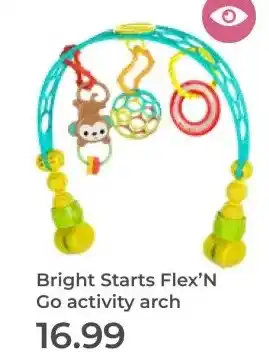 Prenatal Bright Starts Flex'N Go activity arch aanbieding