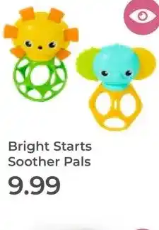 Prenatal Bright Starts Soother Pals aanbieding