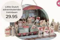 Prenatal Little Dutch adventkalender treinbaan aanbieding