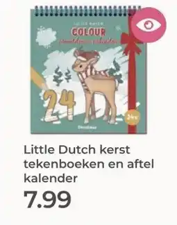 Prenatal Little Dutch kerst tekenboeken en aftel kalender aanbieding