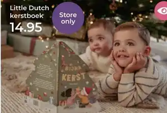 Prenatal Little Dutch kerstboek aanbieding
