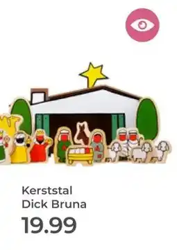 Prenatal Kerststal Dick Bruna aanbieding
