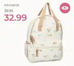 Prenatal Kidzroom kinderrugtas vliegtuig Ecru aanbieding