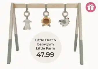 Prenatal Little Dutch babygym Little Farm aanbieding