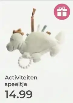 Prenatal Activiteiten speeltje aanbieding