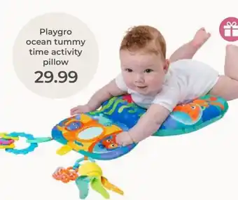 Prenatal Playgro ocean tummy time activity pillow aanbieding