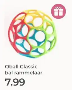 Prenatal Oball Classic bal rammelaar aanbieding