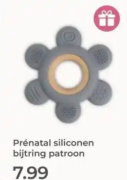 Prenatal Prénatal siliconen bijtring patroon aanbieding