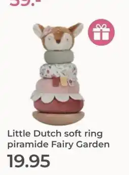 Prenatal Little Dutch soft ring piramide Fairy Garden aanbieding