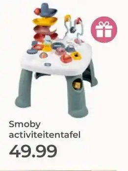 Prenatal Smoby activiteitentafel aanbieding