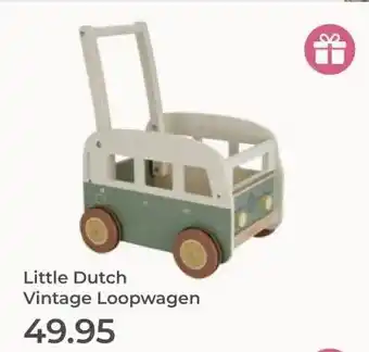 Prenatal Little Dutch Vintage Loopwagen aanbieding