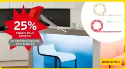 Praxis Paulmann ledstrips serie SimpLED aanbieding