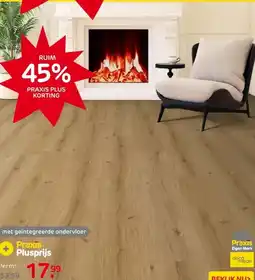 Praxis PVC Vloer Horizon Naturel Eik - aanbieding
