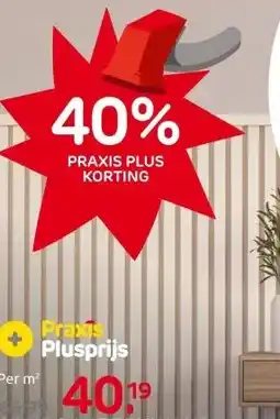 Praxis CanDo Lattenwand Decowall Acoustic Ton aanbieding