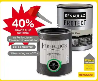 Praxis Perfection en Renaulac binnenlakken aanbieding