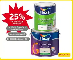 Praxis Flexa Easy Care en Creations aanbieding
