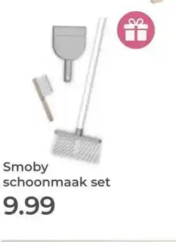 Prenatal Smoby schoonmaak set aanbieding