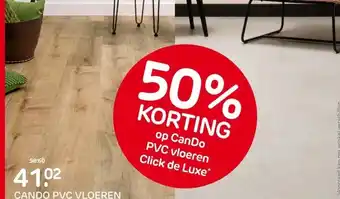Praxis CanDo PVC vloer - Click de Luxe - natuur aanbieding