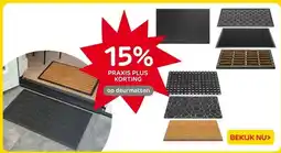 Praxis deurmatten aanbieding