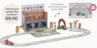 Prenatal Little Dutch speelkoffer racebaan aanbieding
