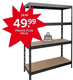 Praxis Garage Serie Ar Shelving Rivet Opbergrek aanbieding