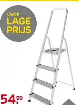 Praxis Sencys - huishoudtrap - aluminium - aanbieding