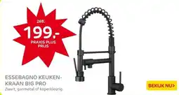 Praxis EsseBagno keukenkraan Big Pro met aanbieding