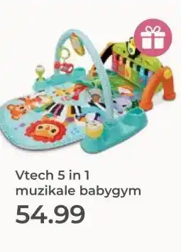 Prenatal Vtech 5 in 1 muzikale babygym aanbieding