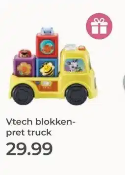 Prenatal Vtech blokken- pret truck aanbieding