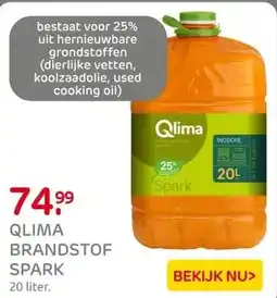 Praxis Brandstof Qlima Spark 20 L aanbieding