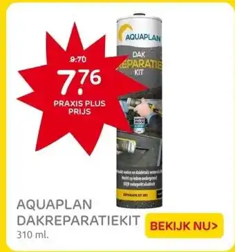 Praxis Aquaplan dakreparatiekit - Waterdicht - aanbieding