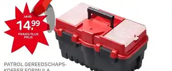 Praxis Patrol gereedschapskoffer Formula A500 aanbieding