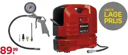 Praxis Einhell Compressor TC-AC 190 OF Set - aanbieding