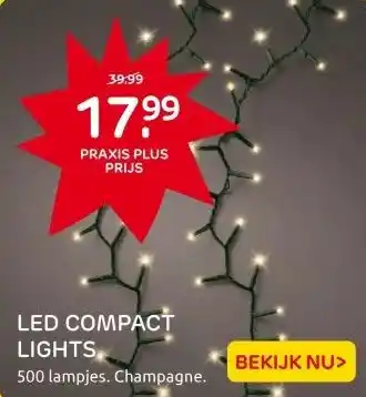 Praxis Decoris Compact Lights Lichtsnoer - 750 aanbieding
