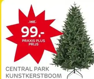 Praxis Central Park Kunstkerstboom Premium - aanbieding