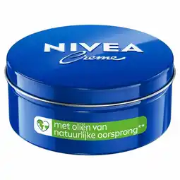 Plein.nl 1+1 gratis: NIVEA Crème Blik 250 ml aanbieding