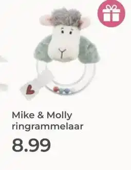 Prenatal Mike & Molly ringrammelaar aanbieding