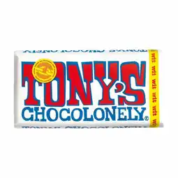 Plein.nl Tony's Chocolonely Wit Original 180 aanbieding