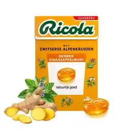 Plein.nl 20x Ricola Gember Sinaasappelmunt aanbieding