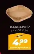 MCD Supermarkt BAKPAPIER aanbieding
